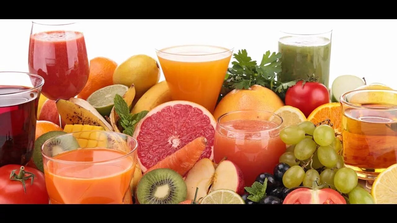 Соковую продукцию из фруктов и овощей