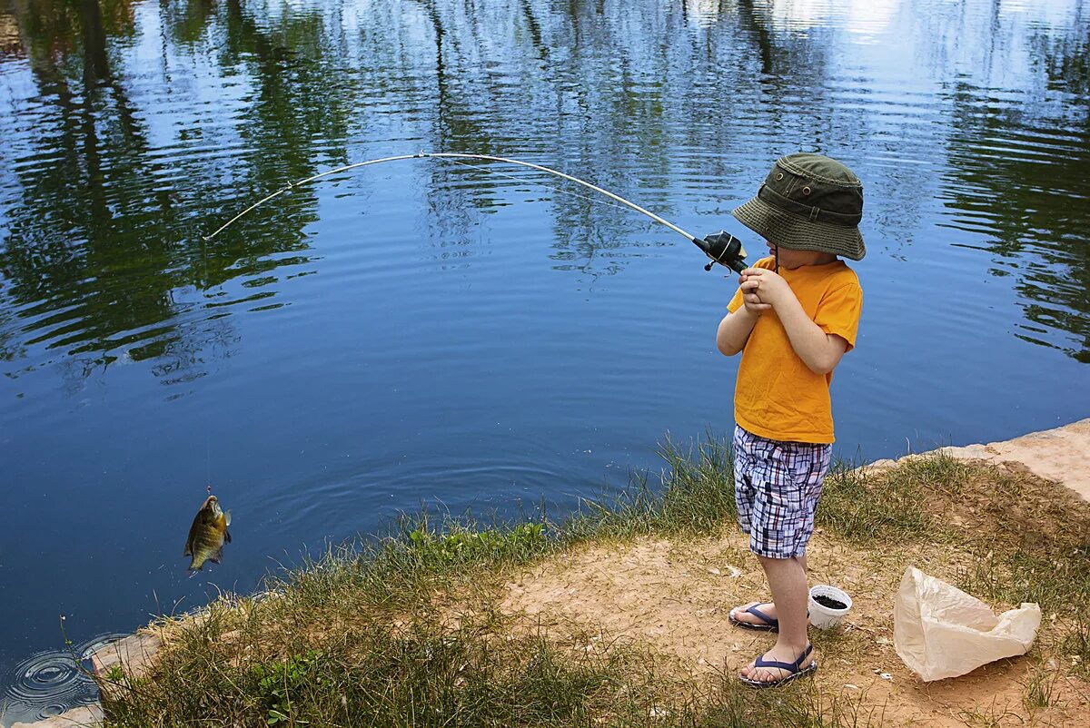 He like fishing