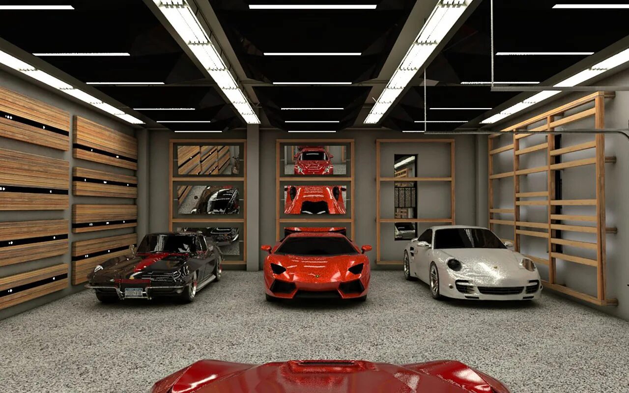 В гараже находилось 340 автомашин. Красивый гараж. Интерьер гаража. Современные автомастерские в стиле. Красивый гараж внутри.