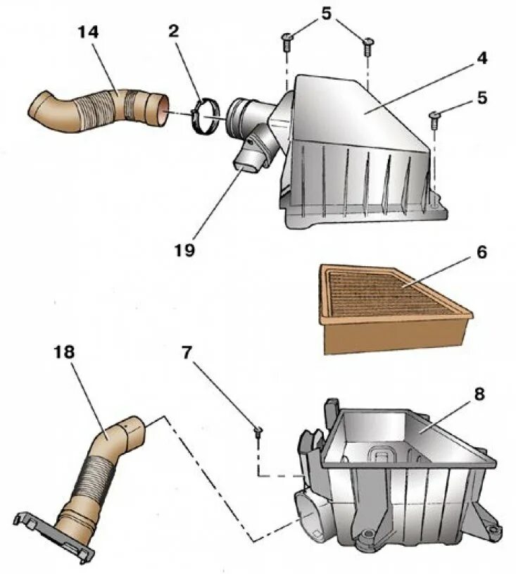 Как крепится воздушный фильтр. Воздушный фильтр Шкода Фабия 1. Воздушный фильтр Шкода Фабия 1.2. Корпус воздушного фильтра Фабия 1.2. Воздушный фильтр Шкода Фабия 2.