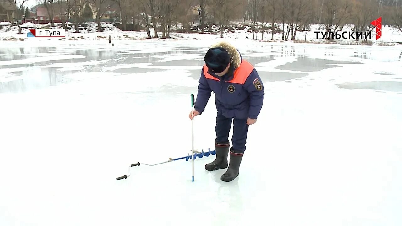 Толщина льда для катания