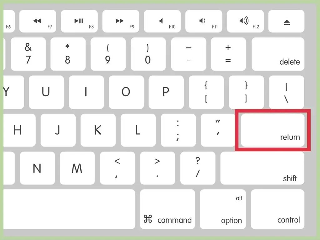 Return на клавиатуре. Return на клавиатуре где. Return кнопка на компьютере. Command-Return.