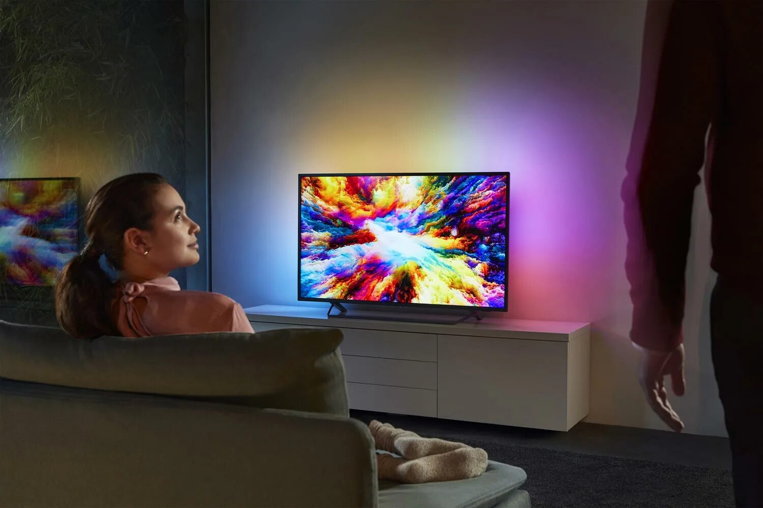 Телевизор Philips 50pus7303. Телевизор Philips 55 Ambilight. Philips 55pus7303. Philips 55pus7303/60. Телевизор через 50