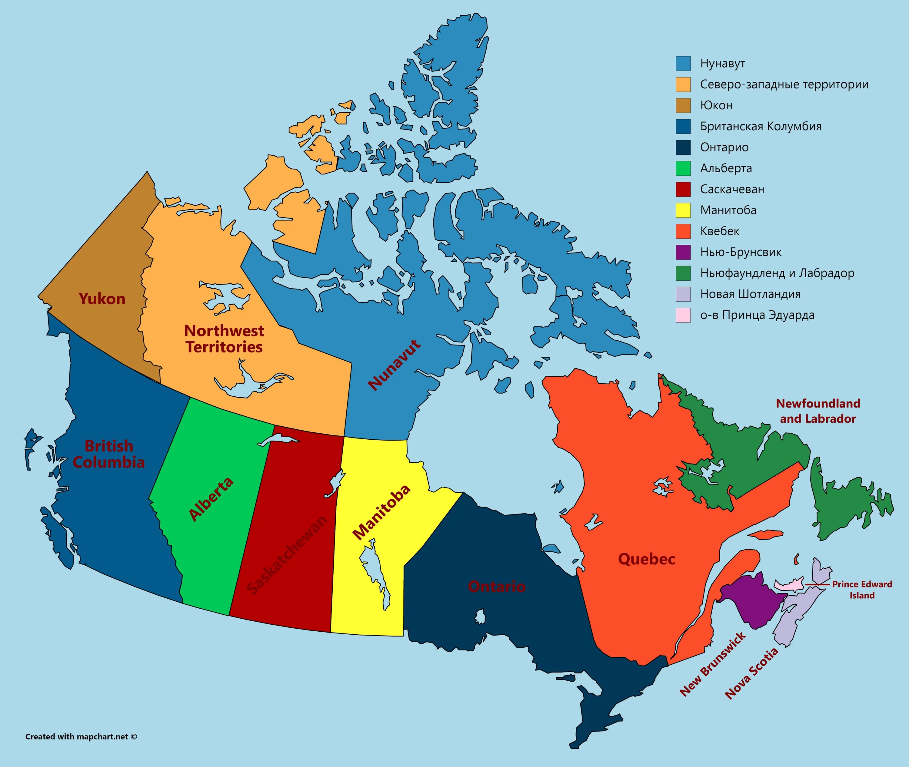 Каннада. Штаты Канады на карте. Административное деление Канады карта. Административно-территориальное деление Канады. Канада карта с территориальным делением.