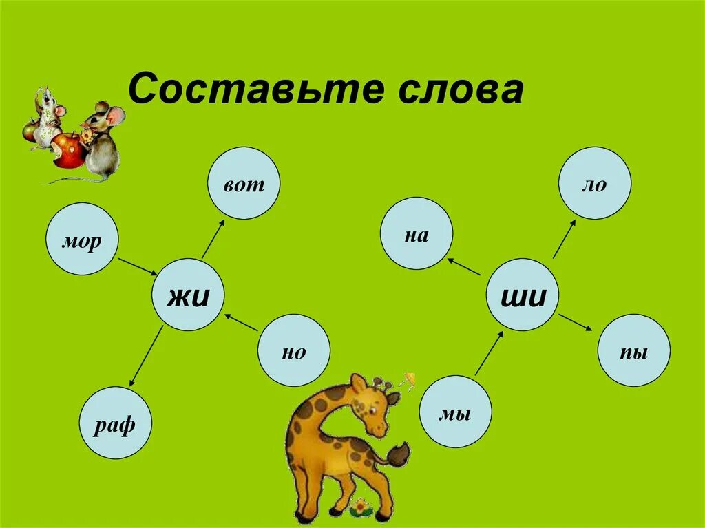 Составьте ж