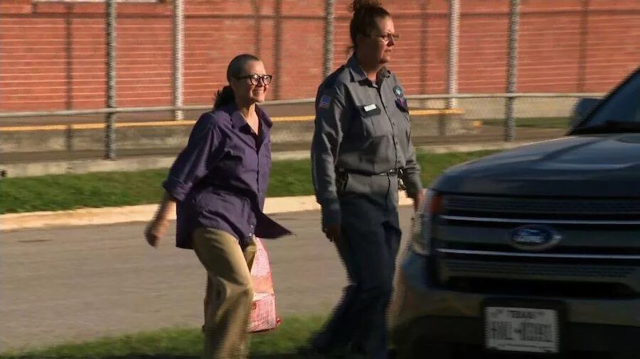 Released from prison. Release from prison. дело клары харрис.