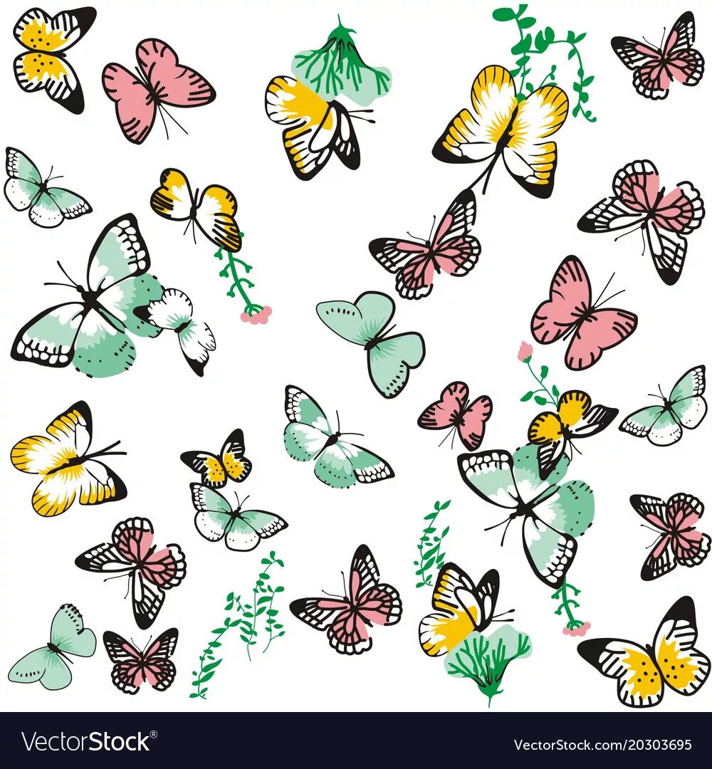 Butterfly pattern