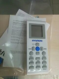 Пульт кондиционера хундай