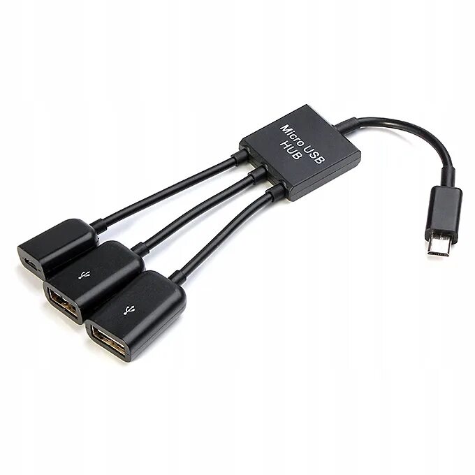 Концентратор сплиттер кабель хост OTG Micro 2 x USB пау. Micro USB Hub MICROUSB - USB 2.0 OTG. Адаптер MICROUSB хаб разветвитель OTG. USB-хост кабель (USB on-the-go).