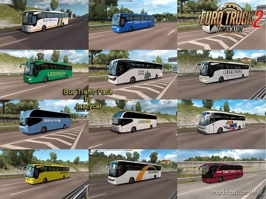 Euro Truck Simulator 2 Траффик. Евро трек симулятор 2 трафик автобусов. Мод евро трек симулятор 2 трафик автобус. Знак етс2.