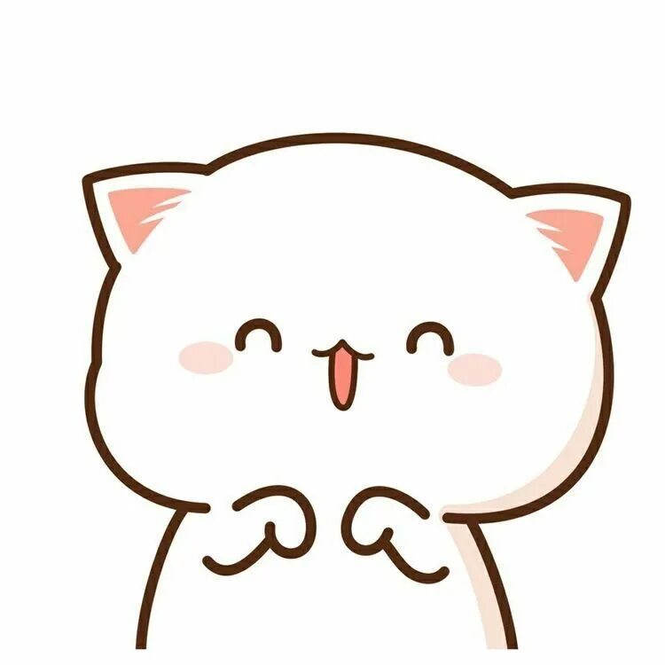 Наклейки Котики / Кошки / Cats А водостойкие 50шт (3-6см) купить с доставкой п
