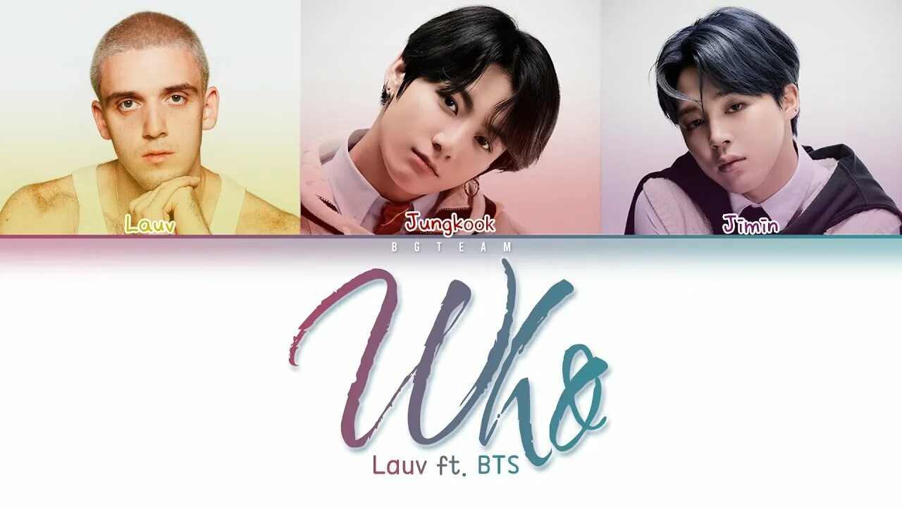 Who feat bts. Luv BTS who. Who BTS обложка. BTS who видео. Who BTS обложка клипа.