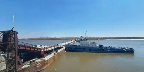 Понтонный мост бийск открыт