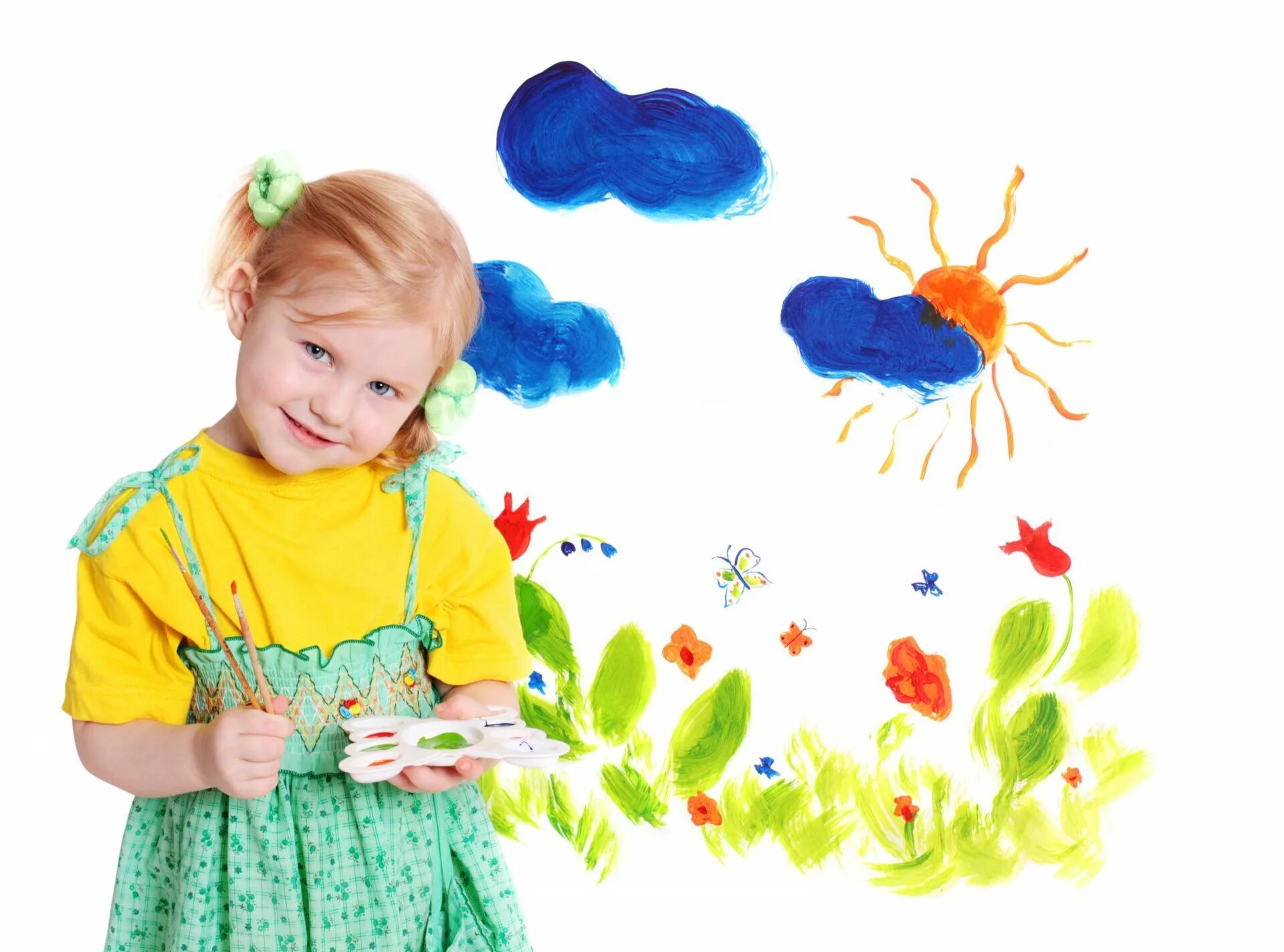 Kid paint. Детское творчество. Творческие дети. Рисование красками для детей. Рисунки для детей.