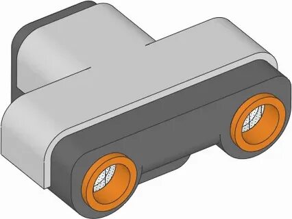 Датчик расстояния ev3