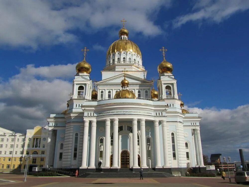 Другие значимые объекты. Храм Ушакова Саранск. Главный храм Пензенской области.