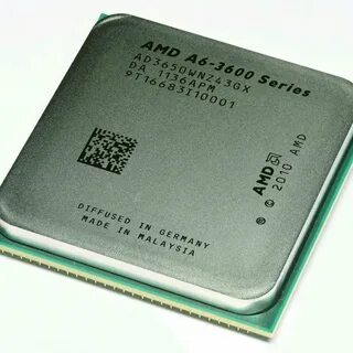 Характеристики процессора amd a6