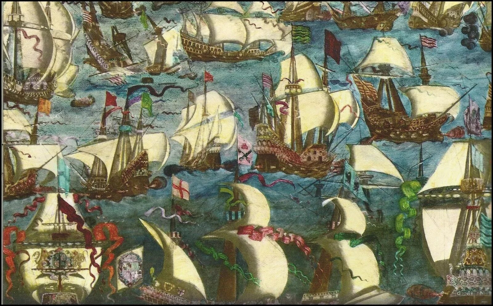Гибель непобедимой Армады 1588 г. Испанская непобедимая Армада 1588. Разгром испанской непобедимой Армады. Гравелинское сражение 1588.