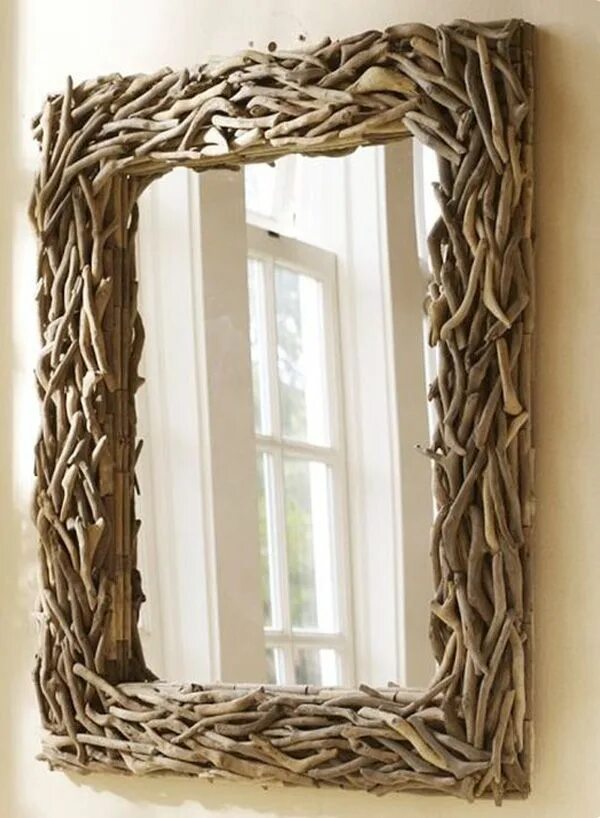 Sunflower mirror Рама для зеркала, Резьба по дереву, Рамки