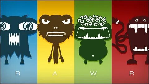 As a monster