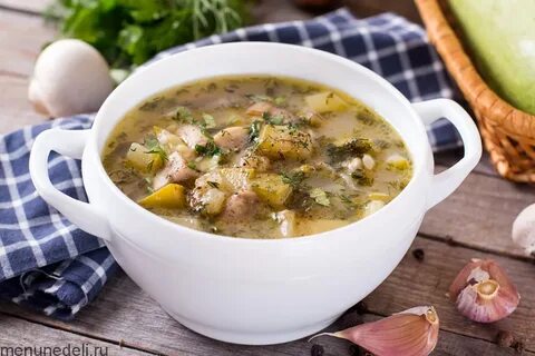 Картофельно грибной суп