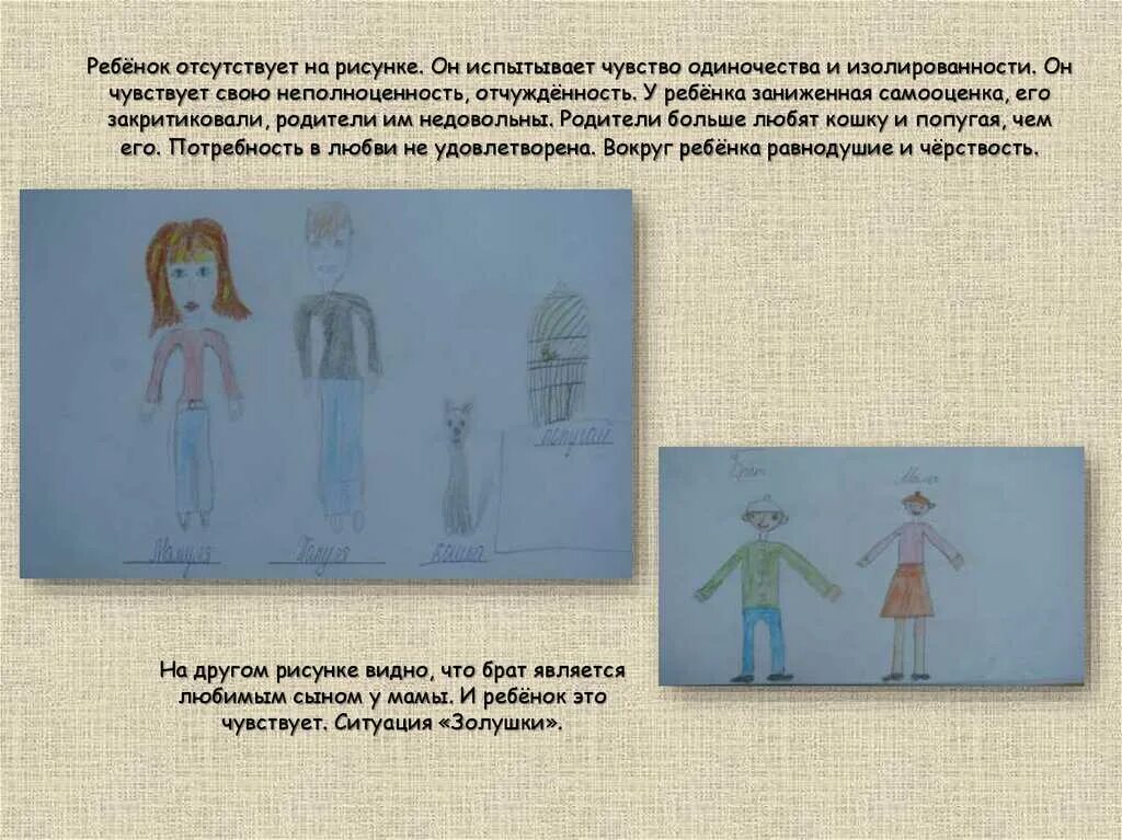 Интерпретация рисуночных тестов. Интерпретация рисуночных тестов