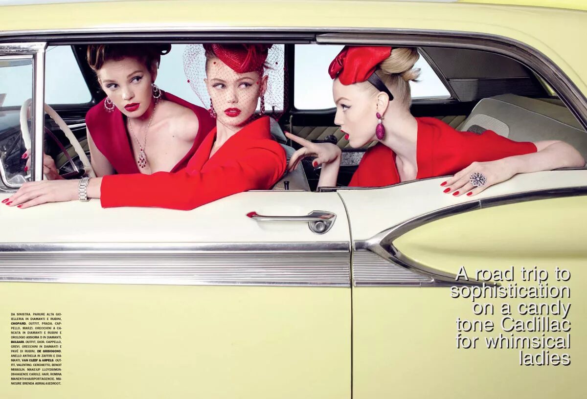 The cars you are the girl. Cadillac Vogue. Дети Vogue в машине. Фото для журнала Vogue в машине. Vogue машина седан.
