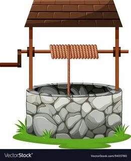 Cartoon well