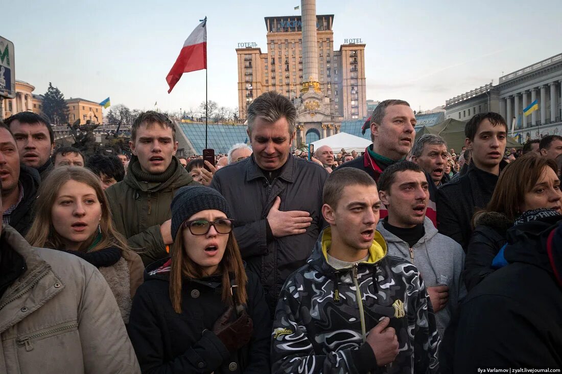 Русские на Майдане 2014.