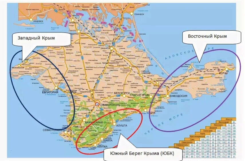 Какие города расположены в крыму. Западное побережье Крыма карта. Крымский полуостров на карте. Карта Крымского полуострова подробная. Крым карта полуострова с городами.