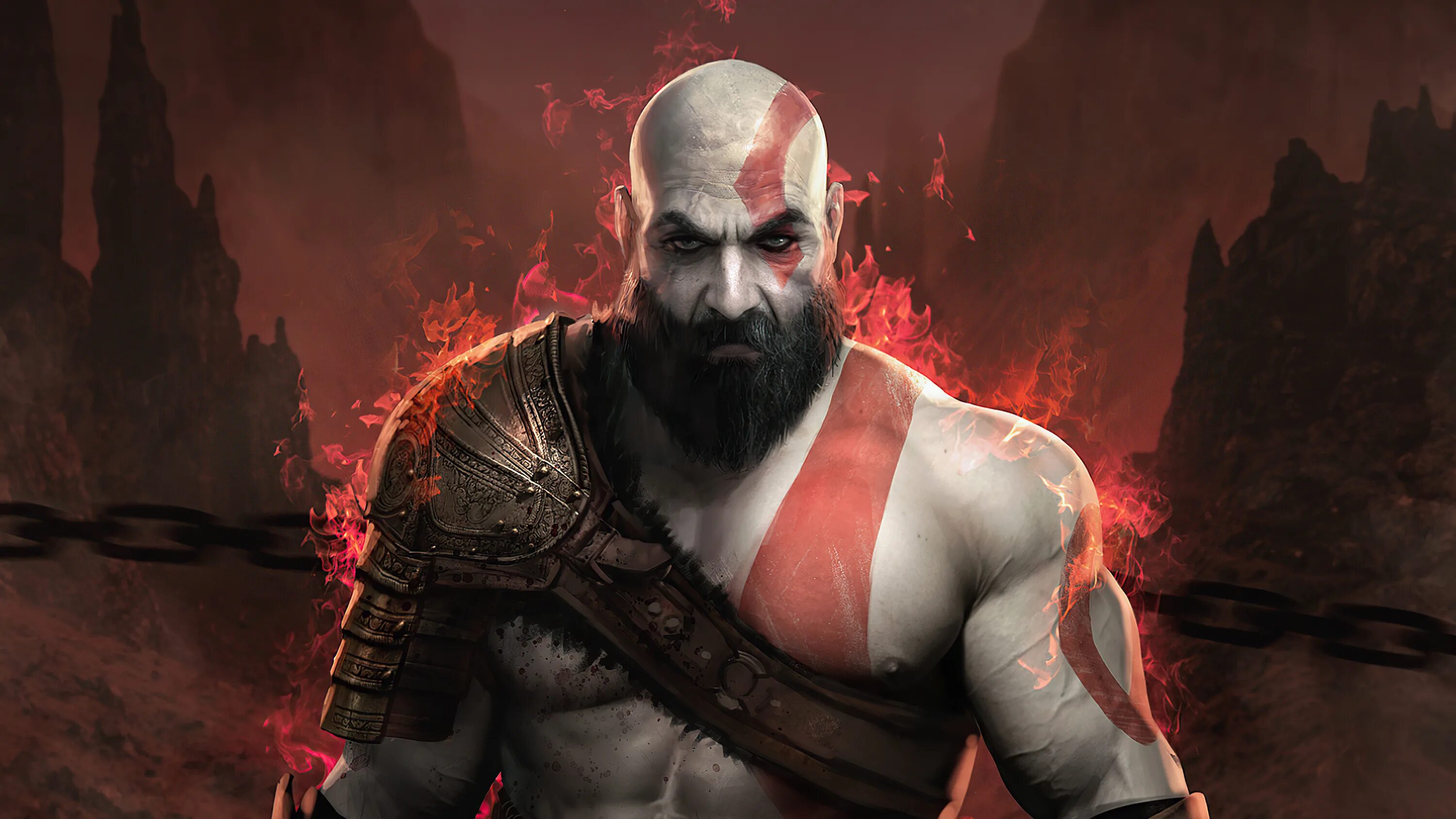 Kratos fortnite. Дэйв Батиста Кратос.