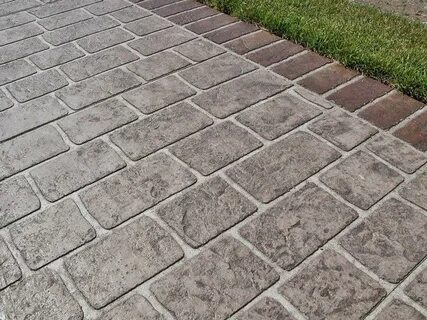 Тротуарная плитка имитация камня