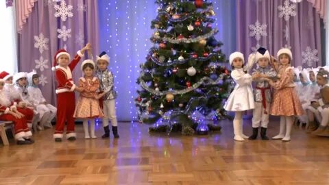 Новогоднее детское видео танцы