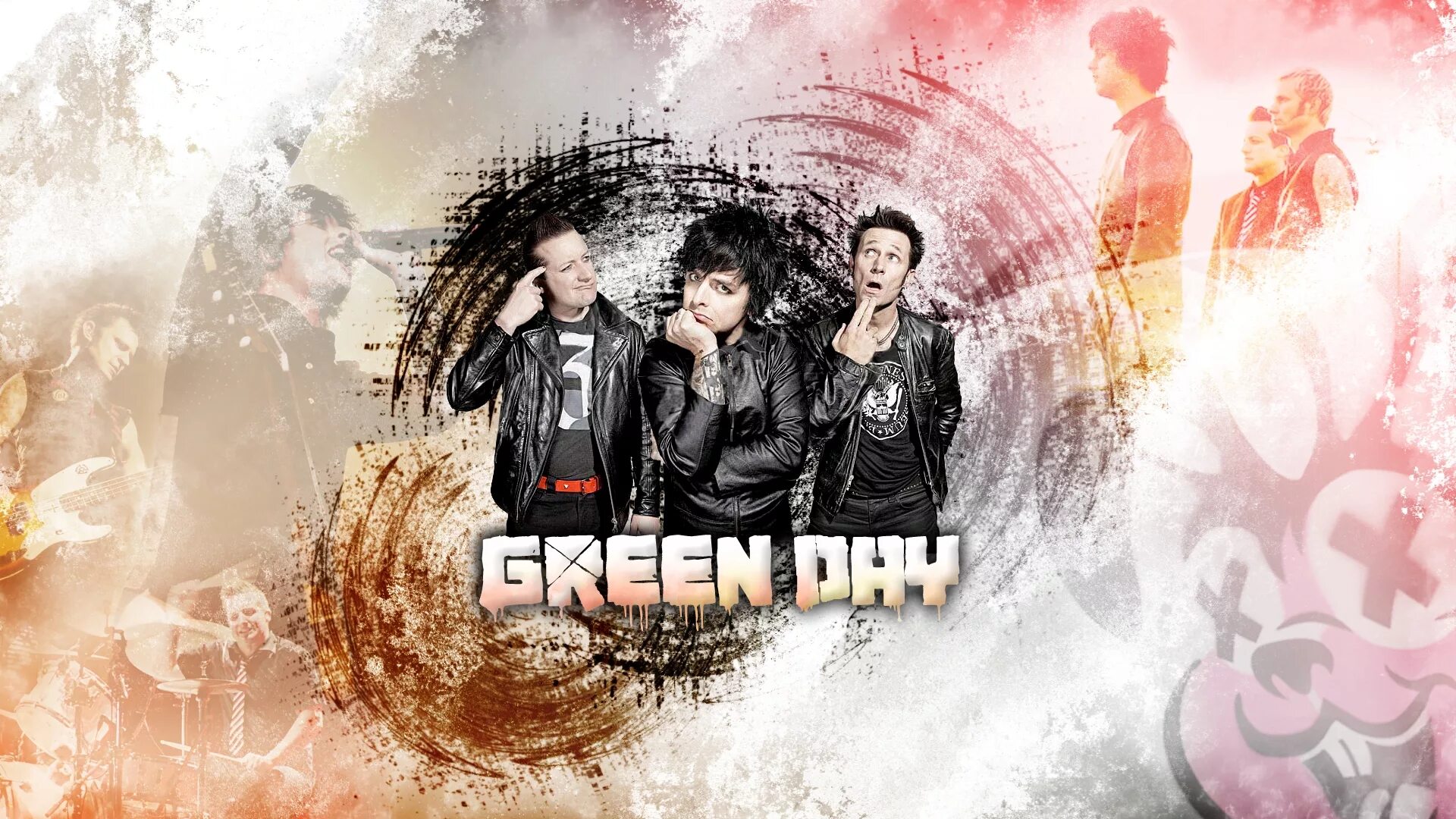 Обои на band 6. Green Day 2011. Green Day Band. Green Day Постер. Green Day обои.