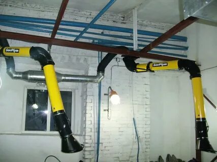 Вытяжка для сварки в гараже