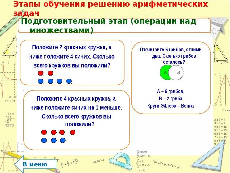 Обучение задачам и их решения