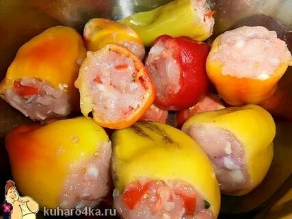 Заливка для фаршированного перца с мясом