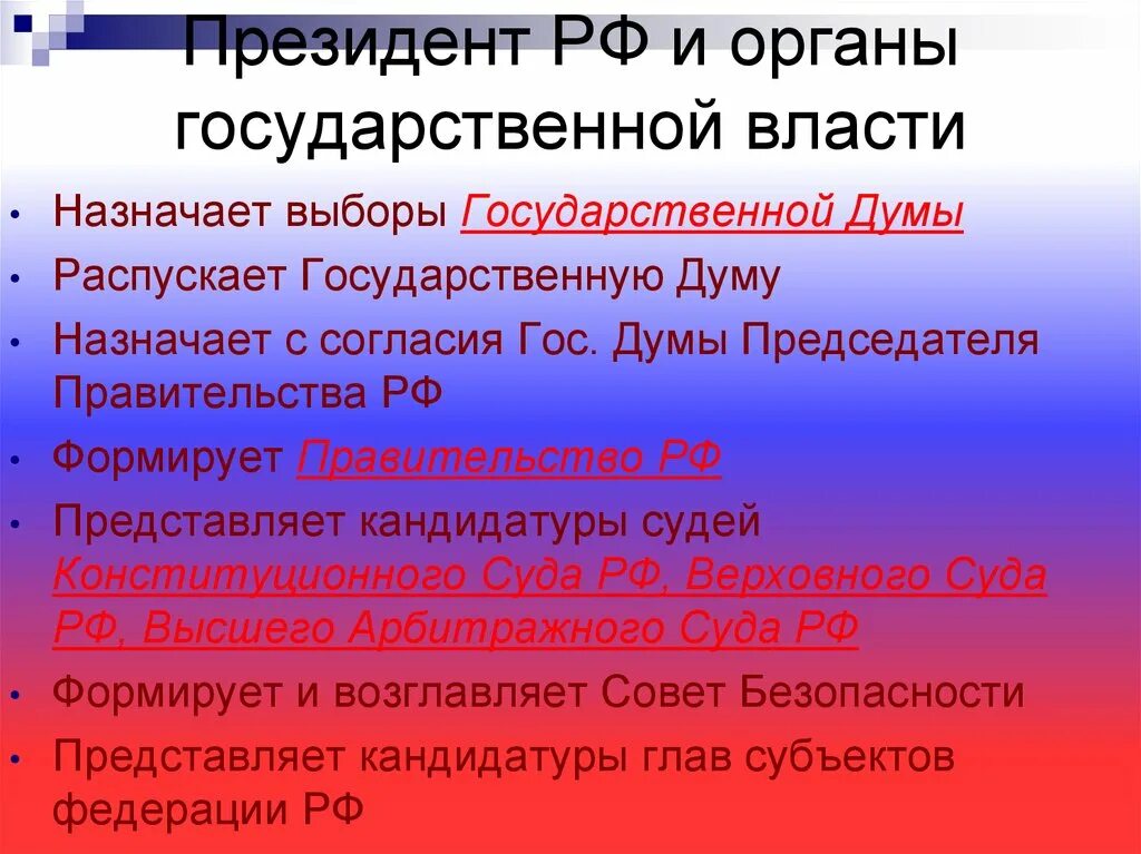 Органы государственной власти вправе выборы