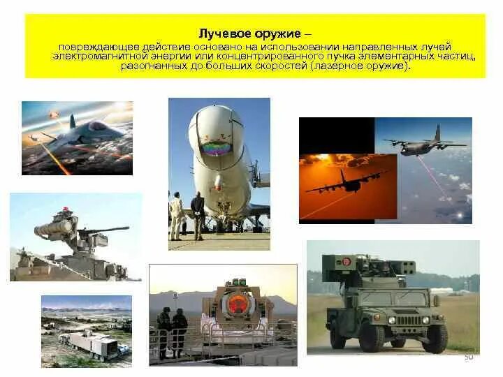 Виды лучевого оружия