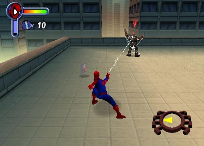 Spider man игра. Spider man 1 игра. Человек паук игра Старая. Человек паук 2001 игра.