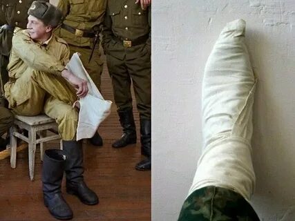 Портянка под