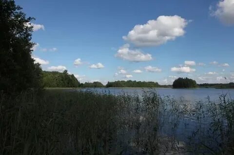 Озеро полосками