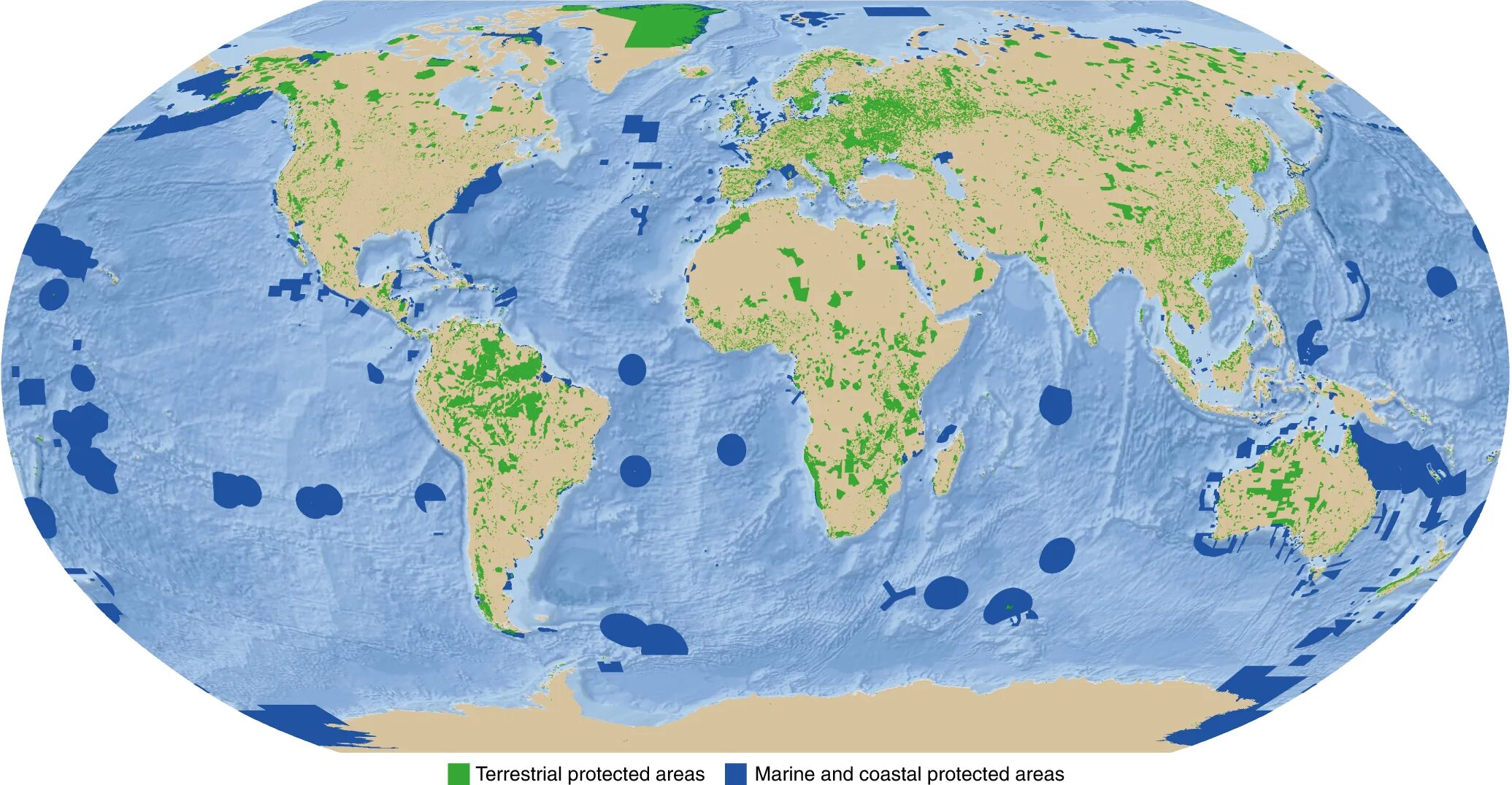 In most areas of the world. Protected area. Marine protected areas. World protected areas. Protected natural areas in the World.