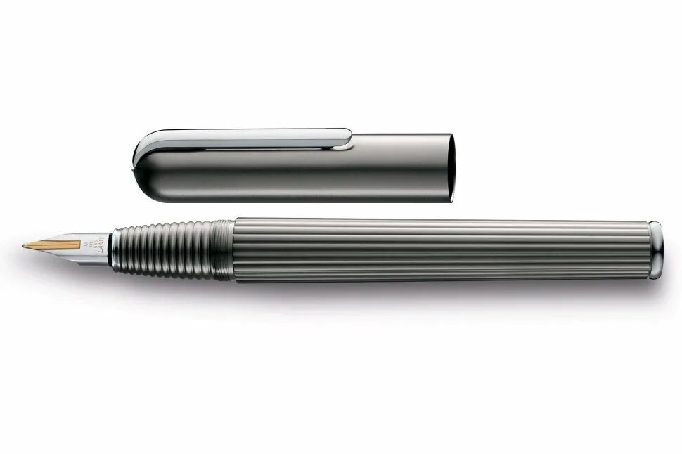 Lamy Imporium. Ручка Lamy металлическая. Титановая перьевая ручка. Китайская ручка с двухцветным пером. Www pen ru