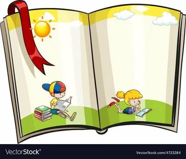 Шаблон детской книги