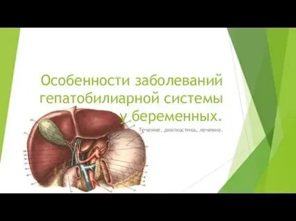 Гепатобилиарная система у детей