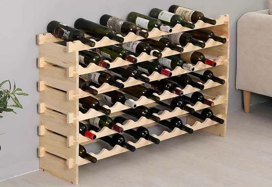 Как хранить вино в бутылках