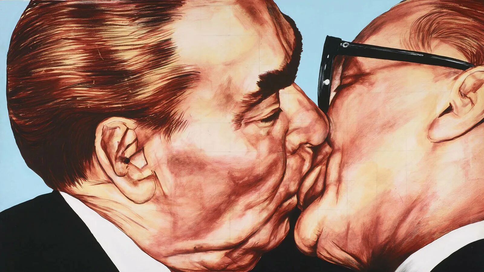 Выжить среди смертной любви. Брежнев и Хонеккер поцелуй. Поцелуй Брежнева с Хонеккером. Брежнев Хонеккер Братский поцелуй.