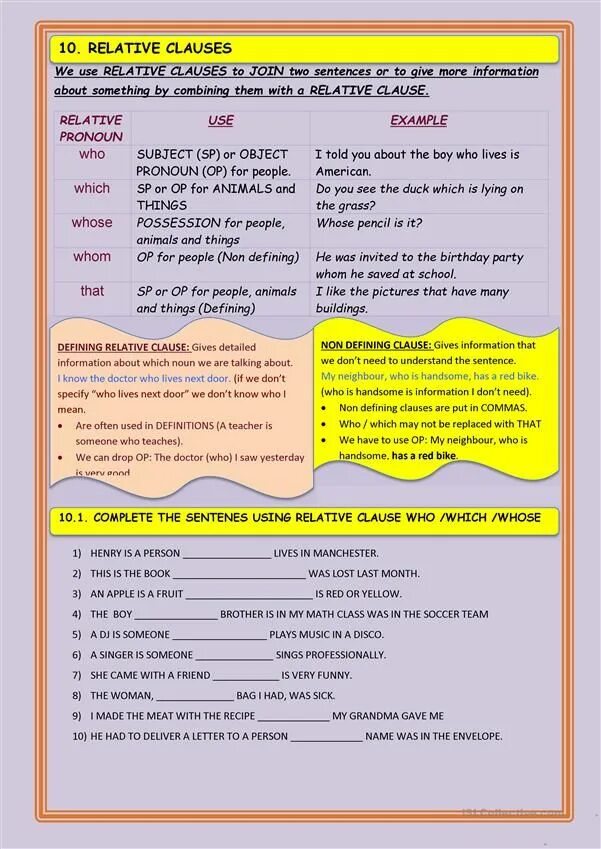 Rephrase the sentences. Non defining relative Clauses примеры. Defining and non-defining relative Clauses правило. Defining relative Clauses правило. Non defining relative Clauses в английском языке.