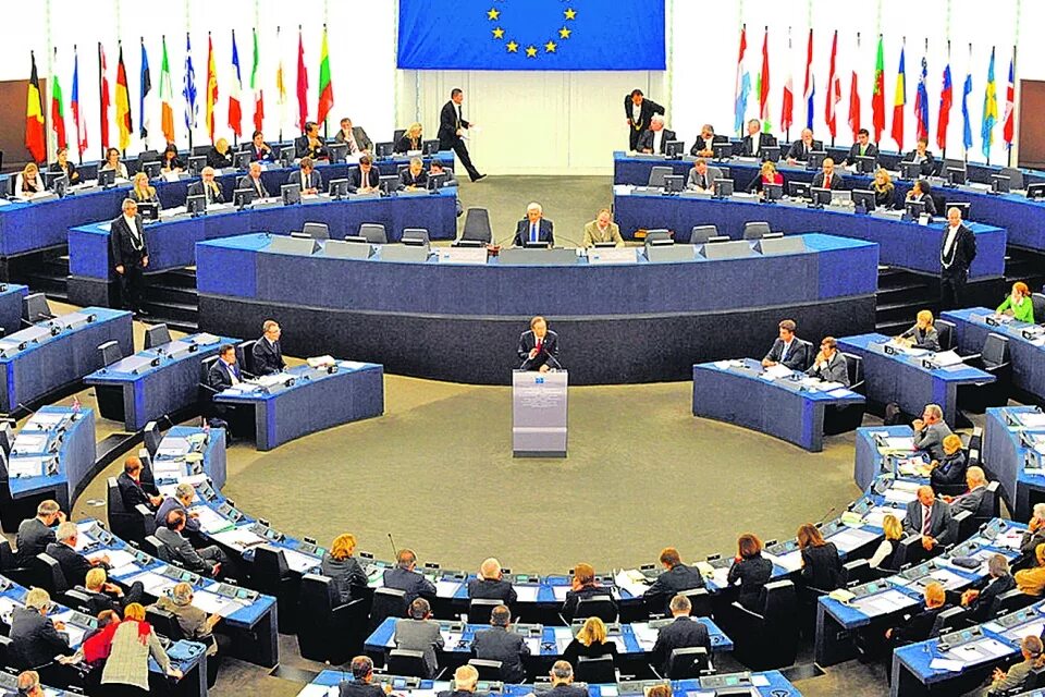 Выступление в европарламенте